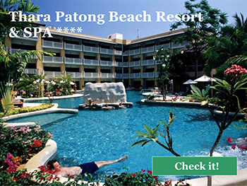 Phuket Hotels - Thara Patong Beach Rasort 4*